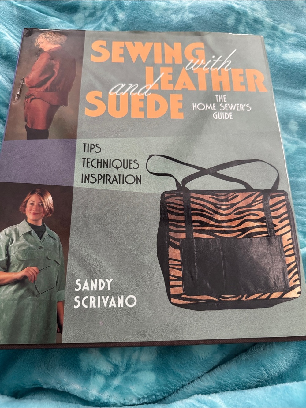 Sewing with Leather and Suede by - Leather & Tan Cover